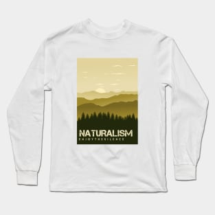 naturalism enjoy the silence Long Sleeve T-Shirt